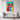 Vibrant Geometry: Modern Color Blocks Framed Canvas (Walnut) / 32 x 48