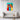 Vibrant Geometry: Modern Color Blocks Canvas Wrap / 30 x 40