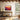 Fiery Sunset Over Crimson Hills Framed Canvas (Black) / 24 x 18