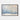 Winter's Whisper: Silent Blue Serenity Framed Canvas (Black) / 48 x 32