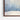 Winter's Whisper: Silent Blue Serenity Framed Canvas (Walnut) / 48 x 32