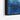 Ethereal Blue Tree Dreamscape Art Framed Canvas (Black) / 48 x 32