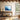 Ethereal Blue Tree Dreamscape Art Framed Canvas (Black) / 32 x 24