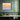 Sunset Hues over Watercolor Horizons Framed Canvas (Black) / 20 x 16