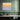 Sunset Hues over Watercolor Horizons Canvas Wrap / 20 x 16
