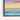 Sunset Mirage Over Watercolor Waves Framed Canvas (Walnut) / 48 x 32