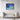 Starlit Midnight Ocean Waves Framed Canvas (Walnut) / 48 x 32
