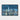 Moonlit Metropolis Blue Reflections Framed Canvas (Black) / 48 x 32