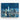 Moonlit Metropolis Blue Reflections Canvas Wrap / 10 x 8