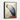 Majestic Blue Heron in Warm Hues Framed Canvas (Black) / 16 x 20