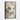 Whimsical Gaze of a Paper Mosaic Cat Framed Canvas (Black) / 32 x 48