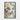 Whimsical Gaze of a Paper Mosaic Cat Framed Canvas (Black) / 32 x 48