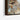 Whimsical Gaze of a Paper Mosaic Cat Framed Canvas (Black) / 30 x 40