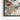 Whimsical Gaze of a Paper Mosaic Cat Framed Canvas (Black) / 16 x 20