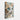 Whimsical Gaze of a Paper Mosaic Cat Canvas Wrap / 20 x 30