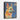 Vivid Canine Portrait in Abstract Expression Framed Canvas (Black) / 11 x 14