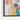 Colorful Canine Expressionist Portrait Framed Canvas (Black) / 32 x 48