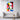 Colorful Canine Contours Modern Art Canvas Wrap / 32 x 48