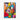 Colorful Abstract Fox Portrait Canvas Wrap / 24 x 32