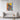 Geometric Canine Portrait in Vivid Colors Canvas Wrap / 24 x 32