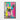 Electric Pink Canine Abstract Fusion Framed Canvas (Black) / 32 x 48