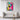 Electric Pink Canine Abstract Fusion Framed Canvas (Black) / 30 x 40