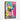 Electric Pink Canine Abstract Fusion Framed Canvas (Walnut) / 20 x 30