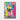 Electric Pink Canine Abstract Fusion Framed Canvas (Walnut) / 32 x 48