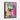 Electric Pink Canine Abstract Fusion Framed Canvas (Walnut) / 30 x 40
