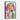 Colorful Canine Expression in Digital Art Framed Canvas (Black) / 20 x 30