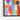 Colorful Canine Expression in Digital Art Framed Canvas (Black) / 32 x 48