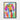 Colorful Canine Expression in Digital Art Framed Canvas (Black) / 30 x 40