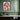 Colorful Canine Expression in Digital Art Framed Canvas (Black) / 16 x 20