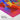 Vivid Canine Gaze in Colorful Expression Fine Art Print / 20 x 30