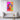 Vivid Canine Gaze in Colorful Expression Canvas Wrap / 20 x 30