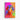 Vivid Canine Gaze in Colorful Expression Canvas Wrap / 32 x 48