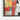 Whimsical Dog Amidst Colorful Abstract Framed Canvas (Black) / 24 x 32