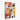 Whimsical Dog Amidst Colorful Abstract Canvas Wrap / 24 x 32