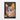 Colorful Canine Mosaic Expression Framed Canvas (Black) / 32 x 48