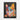 Colorful Canine Mosaic Expression Framed Canvas (Black) / 24 x 32
