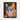 Colorful Canine Mosaic Expression Framed Canvas (Walnut) / 16 x 20