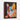 Colorful Canine Mosaic Expression Framed Canvas (Walnut) / 8 x 10