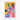 Colorful Canine Modern Geometry Fine Art Print / 32 x 48