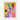 Colorful Canine Modern Geometry Fine Art Print / 18 x 24