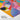Colorful Canine Modern Geometry Fine Art Print / 18 x 24