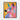 Colorful Canine Modern Geometry Framed Canvas (Black) / 16 x 20