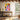 Colorful Canine Modern Geometry Framed Canvas (Walnut) / 32 x 48