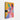 Colorful Canine Modern Geometry Canvas Wrap / 32 x 48