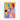Colorful Canine Modern Geometry Canvas Wrap / 32 x 48