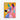 Colorful Canine Modern Geometry Canvas Wrap / 18 x 24